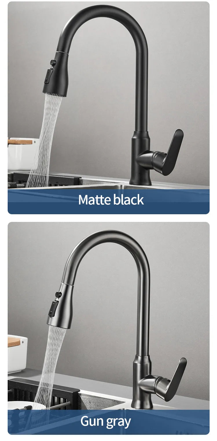 Splash-proof rotating faucet