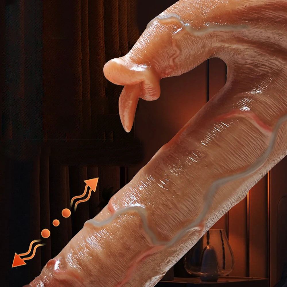 Thrusting Realistic Dildo for Women