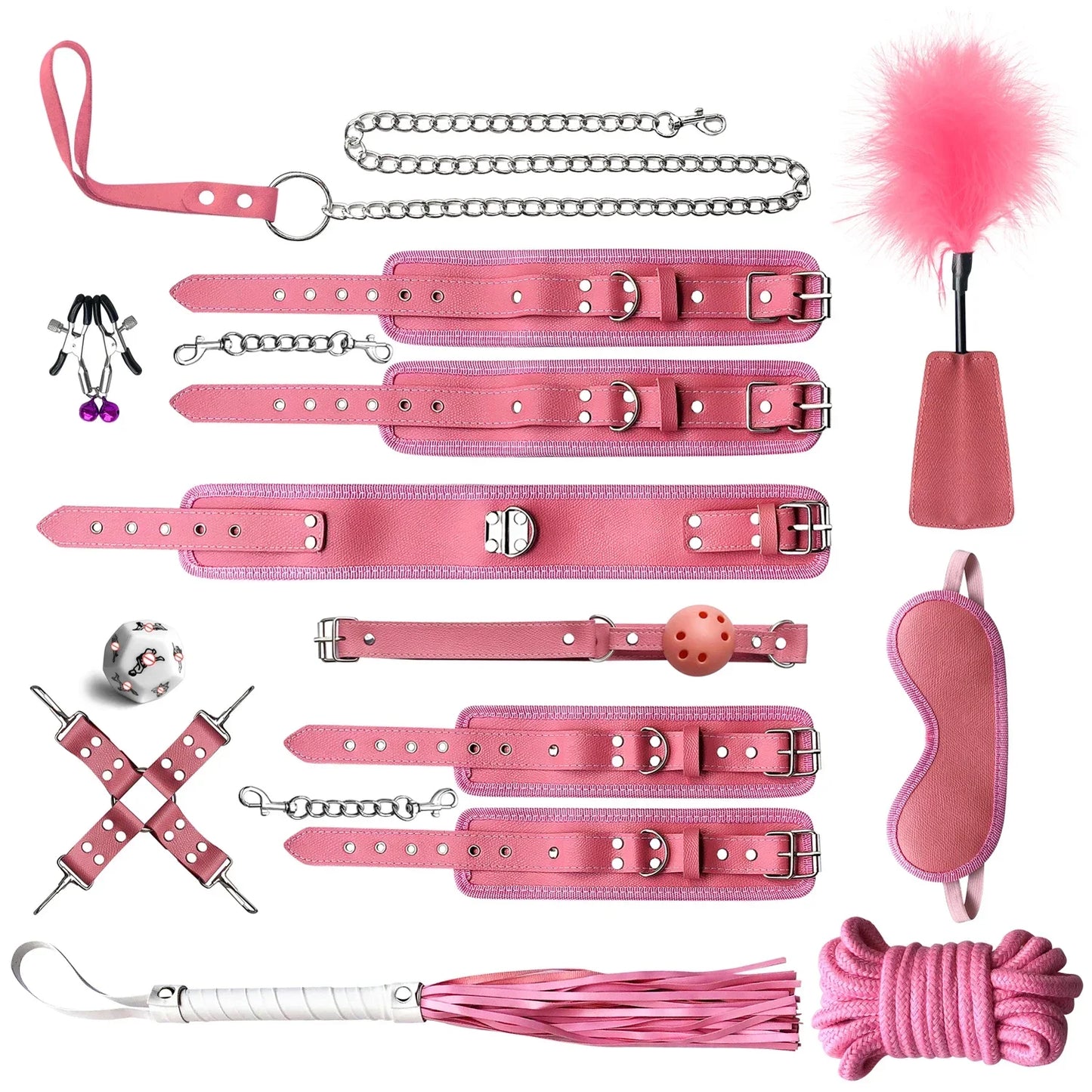Leather Bondage Sex Toys for Women