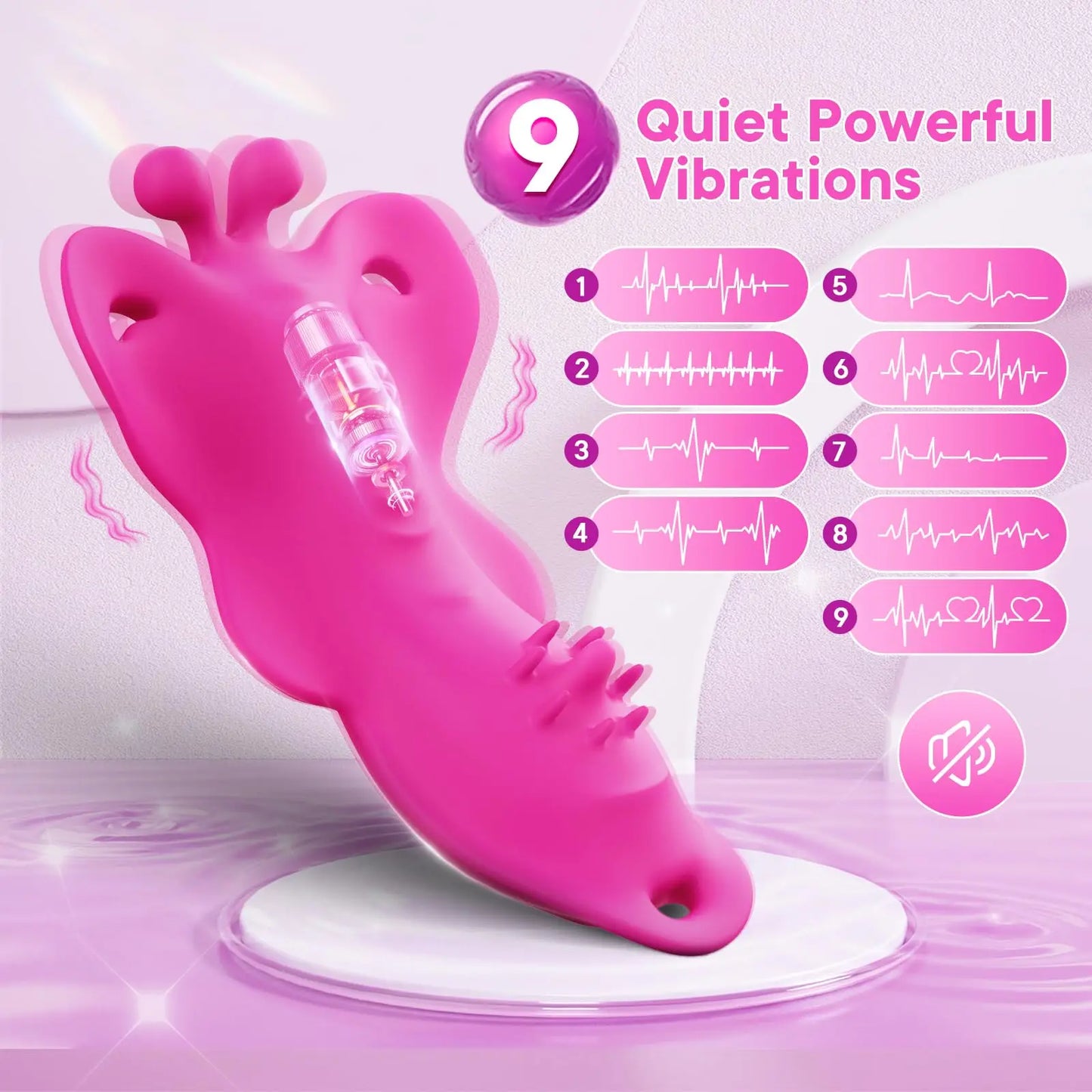 APP Control Butterfly Vibrator Sex Toy for Women