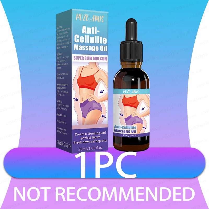 Anti-cellulite massage oil