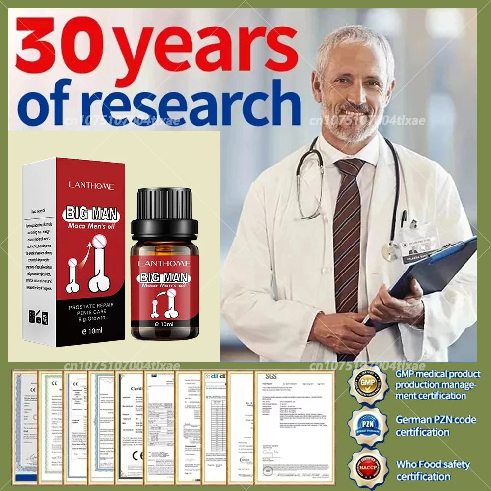 Bottle of Penis Enlargement Oil