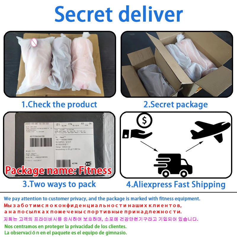 Real Vagina Masturbation Sex Toy for Men