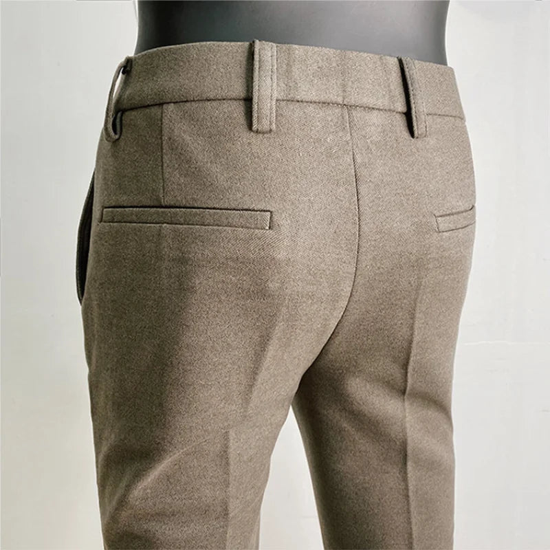 Woolen Suit Pants Elegant And Versatile