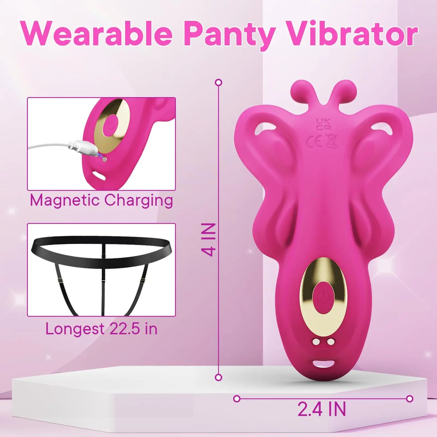 APP Control Butterfly Vibrator Sex Toy for Women
