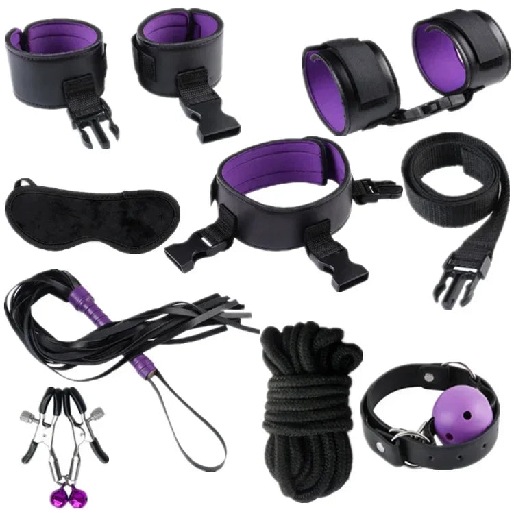 Leather Bondage Sex Toys for Women
