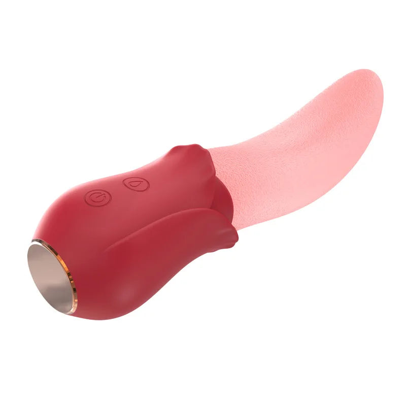 Nipple Vagina Tongue Vibrator Sex Toys for Unisex