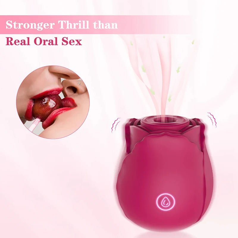 Rose Vibrator Sex Toy for Women