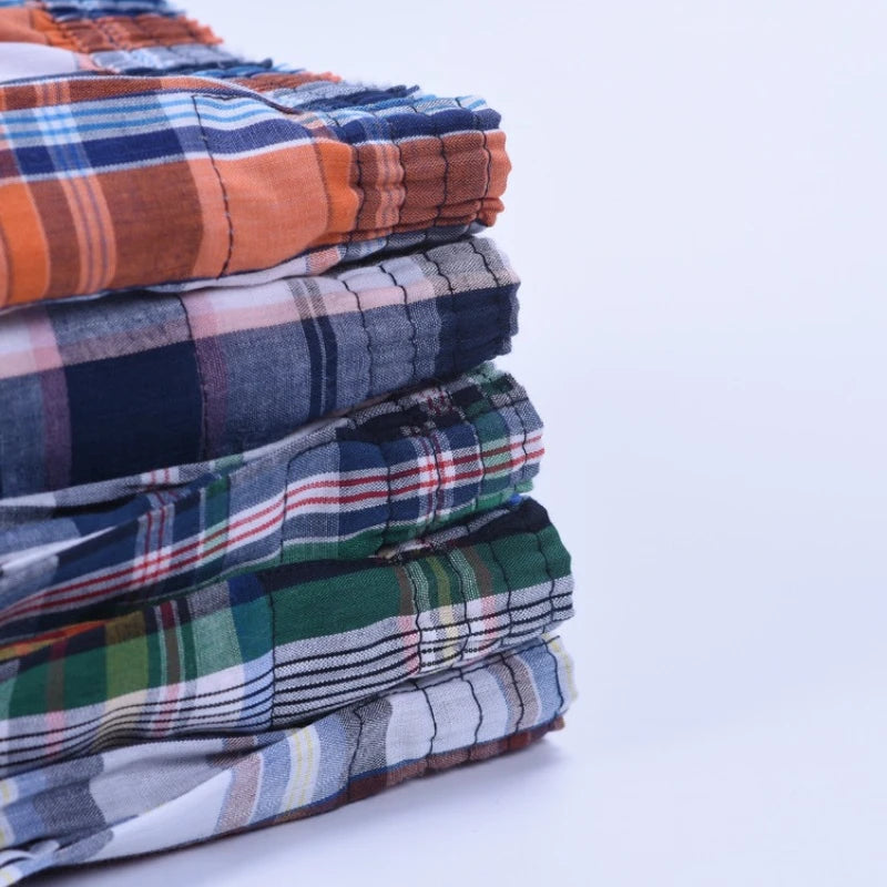3-10PCS Cotton Men's Underwear Boxers Large Size