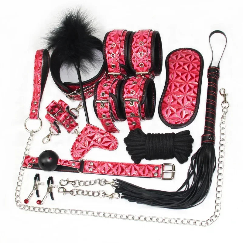 Leather Bondage Sex Toys for Women