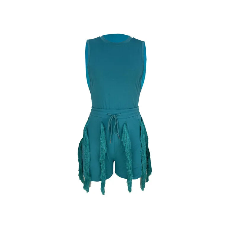 Summer Sleeveless Crop Top