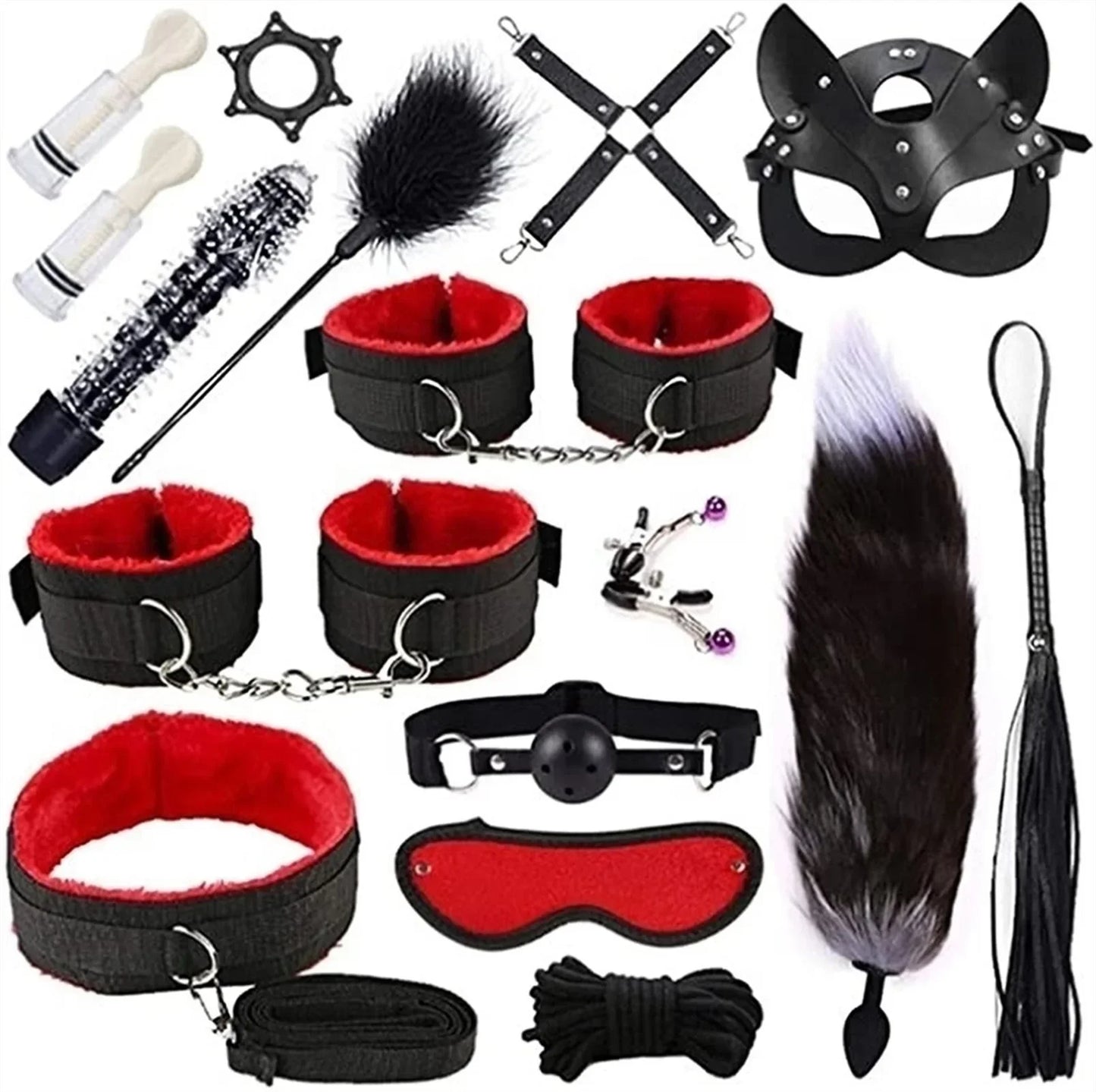 Leather Bondage Sex Toys for Women