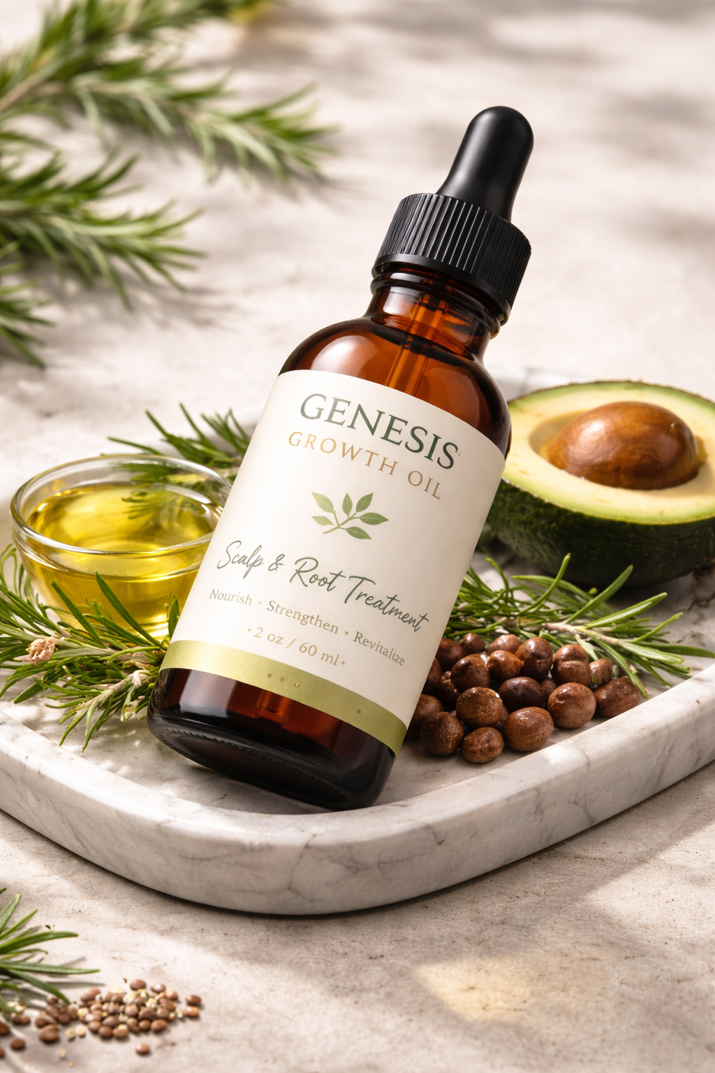 Genesis Herbal Growth & Thickness Hair Oil