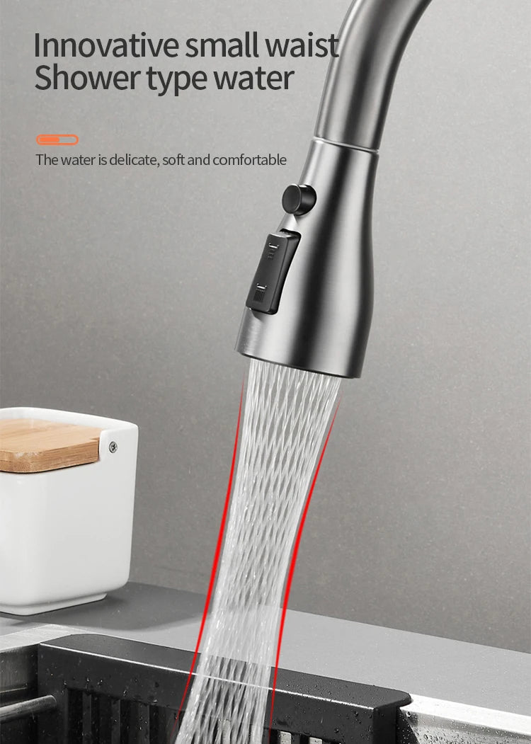 Splash-proof rotating faucet