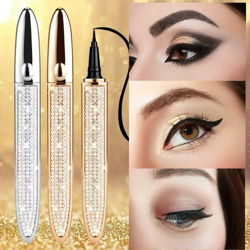 2 In 1 Eyelashes Eyeliner Pencil