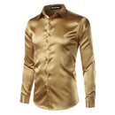 Satin Smooth Men Silk Shirt