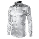 Satin Smooth Men Silk Shirt