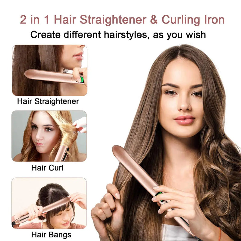 Hair Straightener and Curler