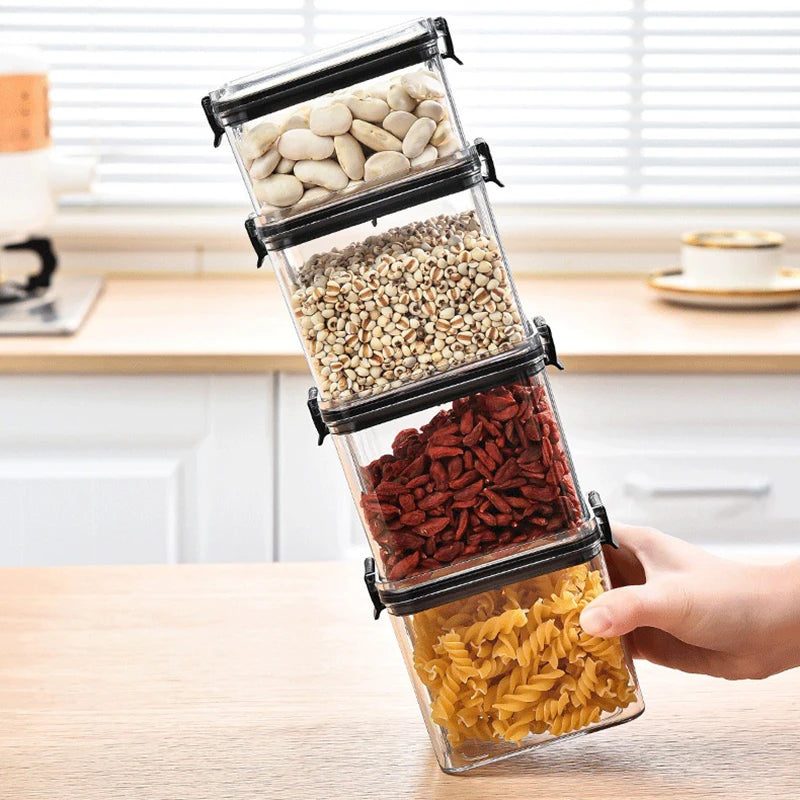 Kitchen Storage Organizer Jars