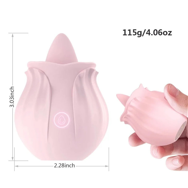 Rose Vibrator Vaginal Sex Toys for Women