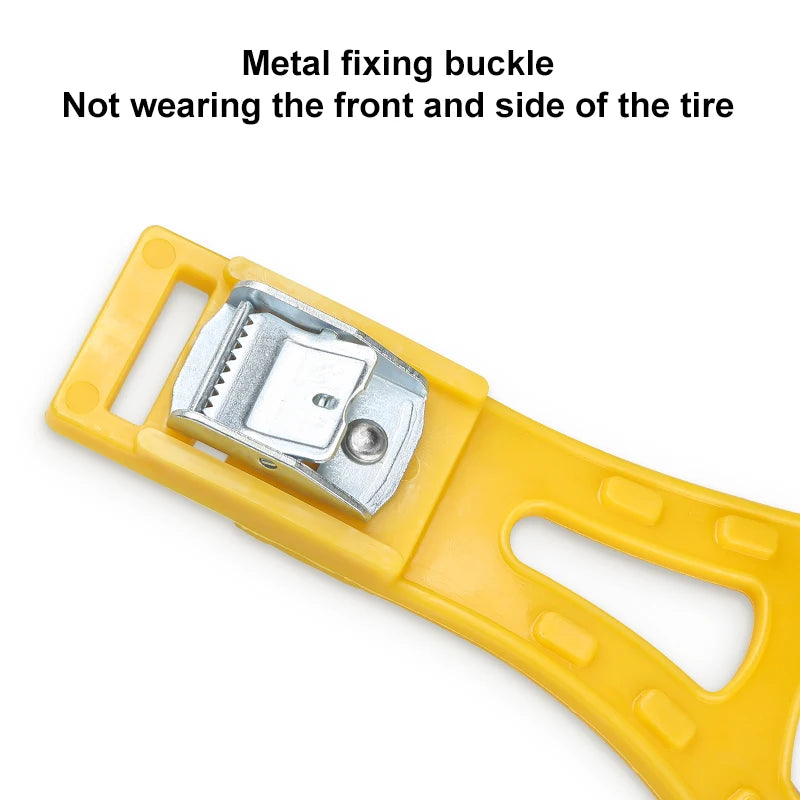 Anti-Skid Wheel Chains Belt Strap
