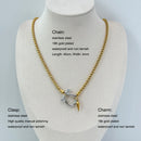 18K Gold Plated Stainless Steel Necklace