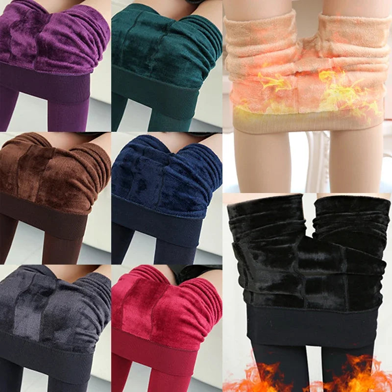 Sexy Fleece Lined Tights Women