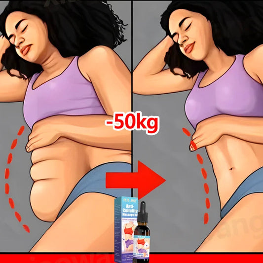 Anti-cellulite massage oil
