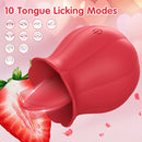 Rose Licking Vibrator Nipple Sex Toys for Women