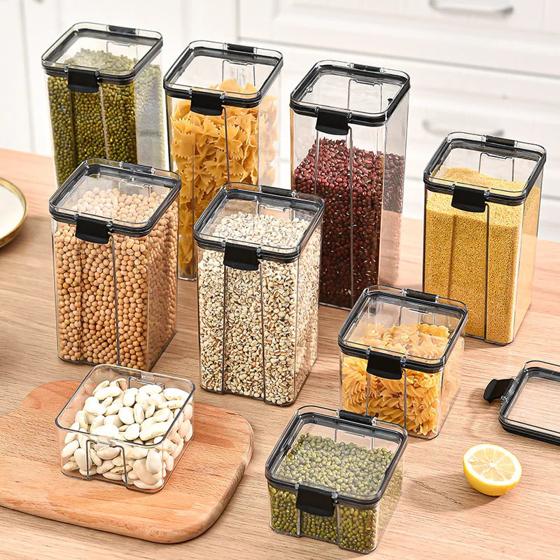 Kitchen Storage Organizer Jars