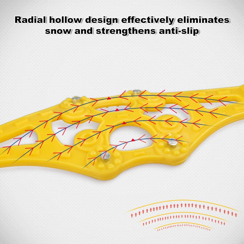 Anti-Skid Wheel Chains Belt Strap