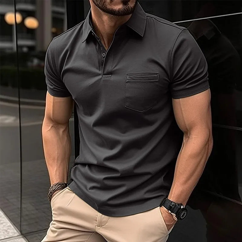 Men's Short-Sleeved Polo Shirt