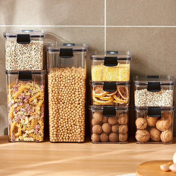 Kitchen Storage Organizer Jars