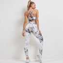 Seamless Tie-Dyed Yoga Sets