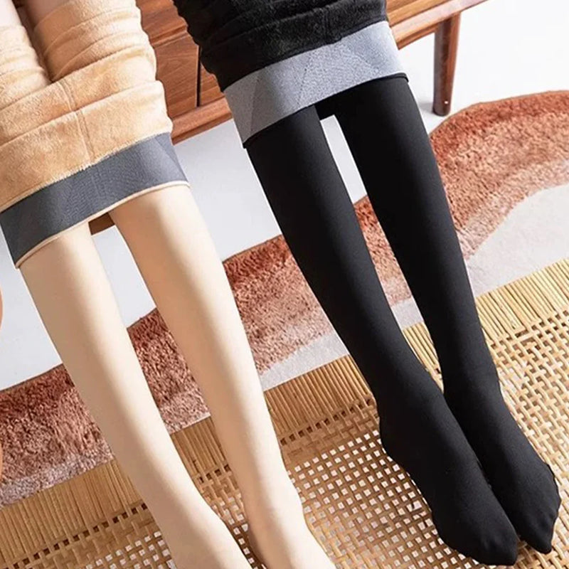 Girl Black Thicken Warm Pantyhose