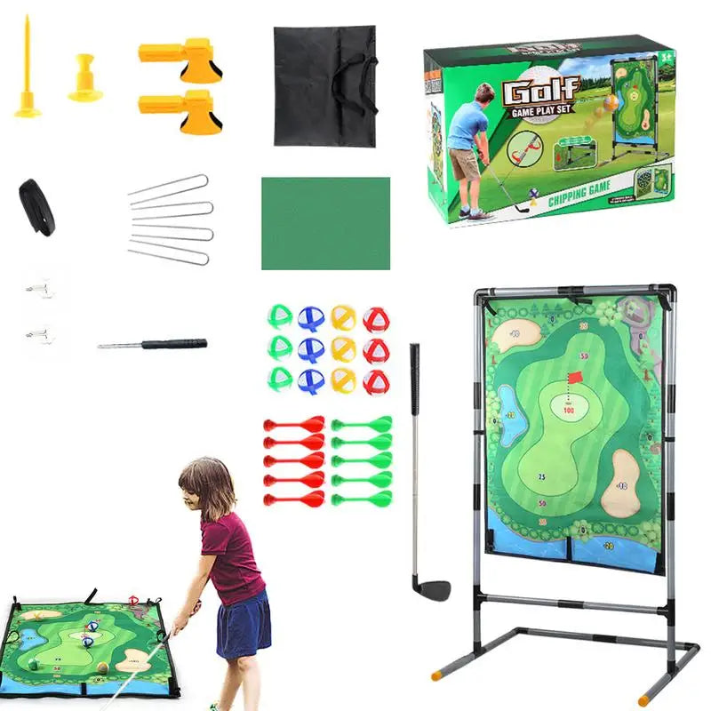 Dual-Sided Golf Battle Mat