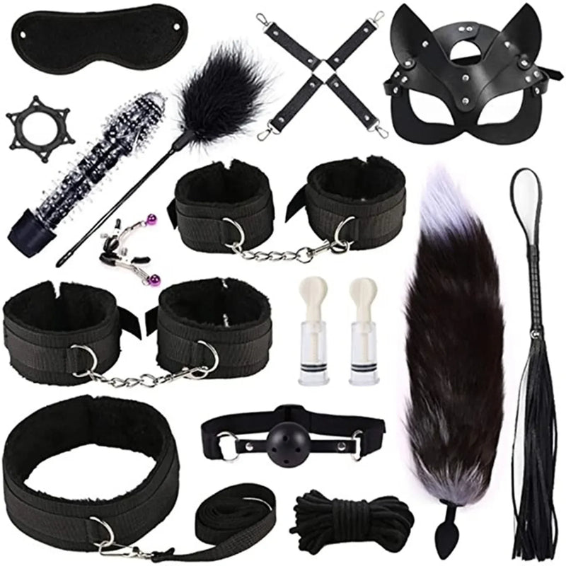 Leather Bondage Sex Toys For Women