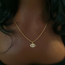 18K Gold Plated Stainless Steel Necklace