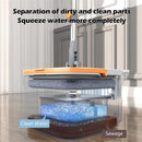 Hand-Free Lazy Squeeze Mop Spin Mop