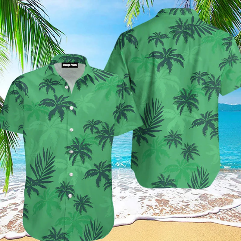 Summer Men Hawaiian Shirt