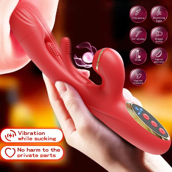 Tapping Flapping Vibrator for Women