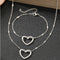 Luxury Stainless Steel Jewelry Set For Women