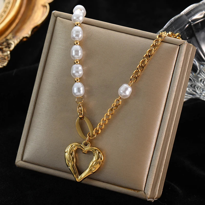 Heart Shape Pendant Necklace For Women