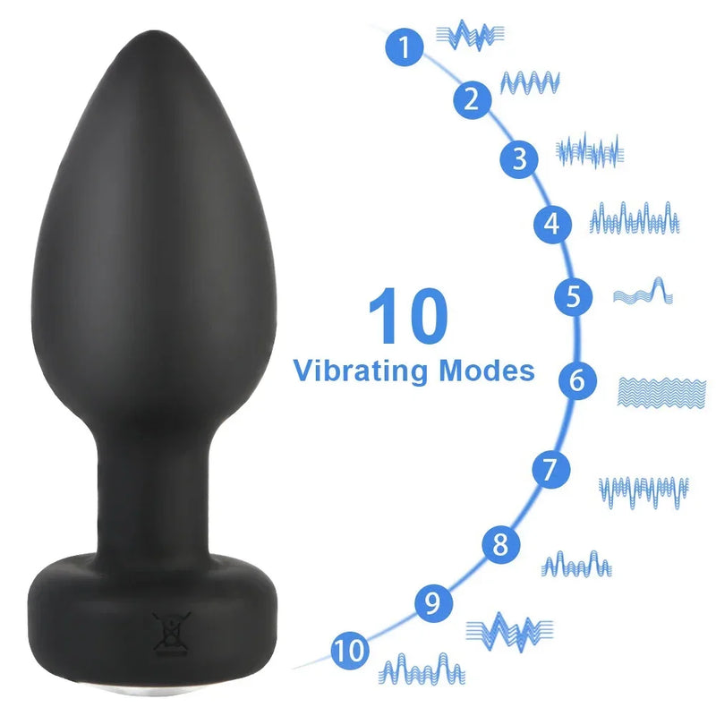 10 Speeds Prostate Vibrating Sex Toys for Unisex