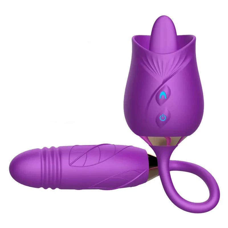 Rose Clitoris Suction Vibrator for Women