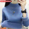 Women Elegant Thicken Velvet Sweater