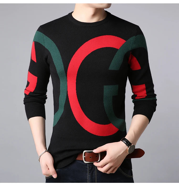 Casual Men Clothing Jumper