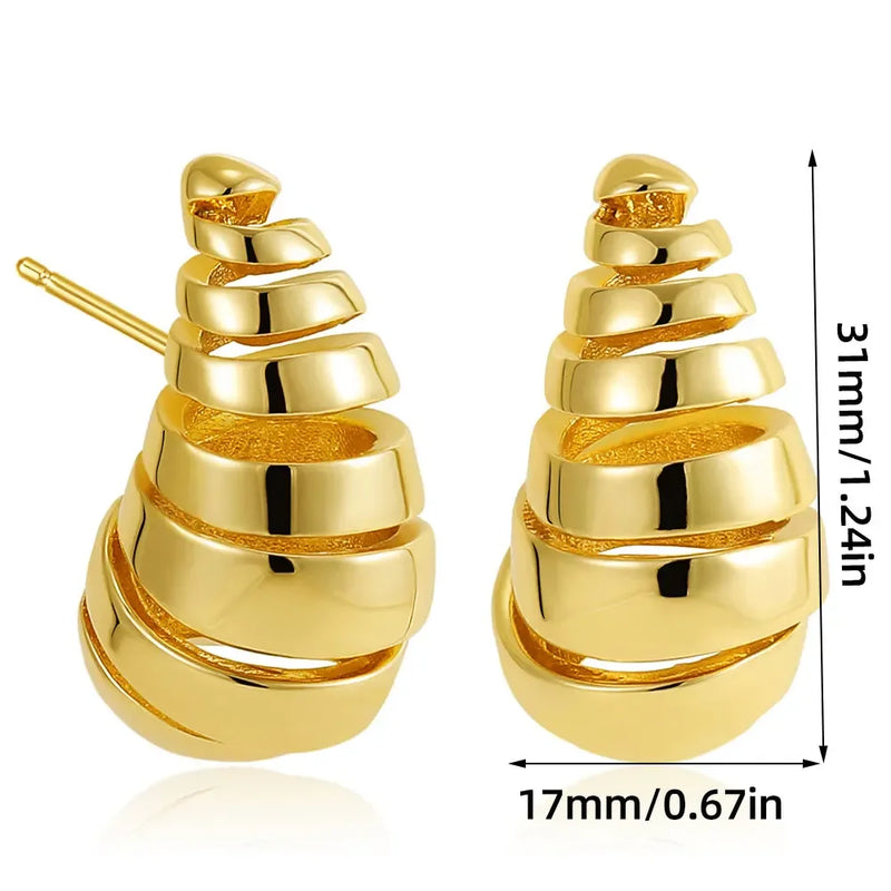 18K Gold Plated Earrings