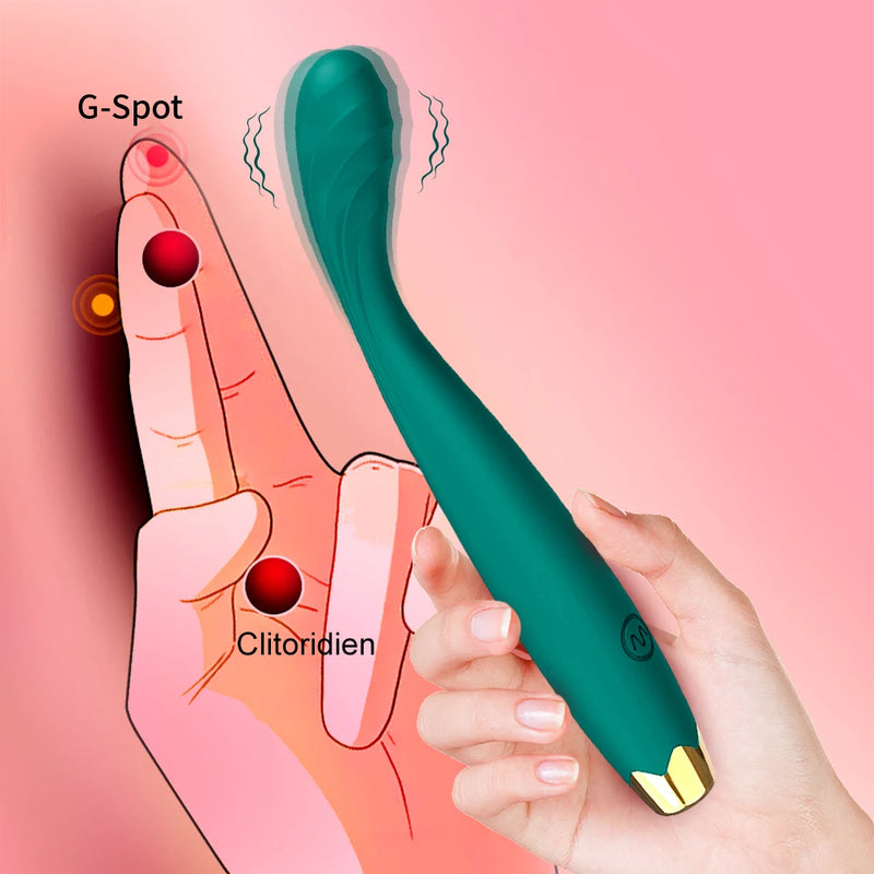 G Spot Finger Vibrator Orgasm Nipple Sex Toys for Women