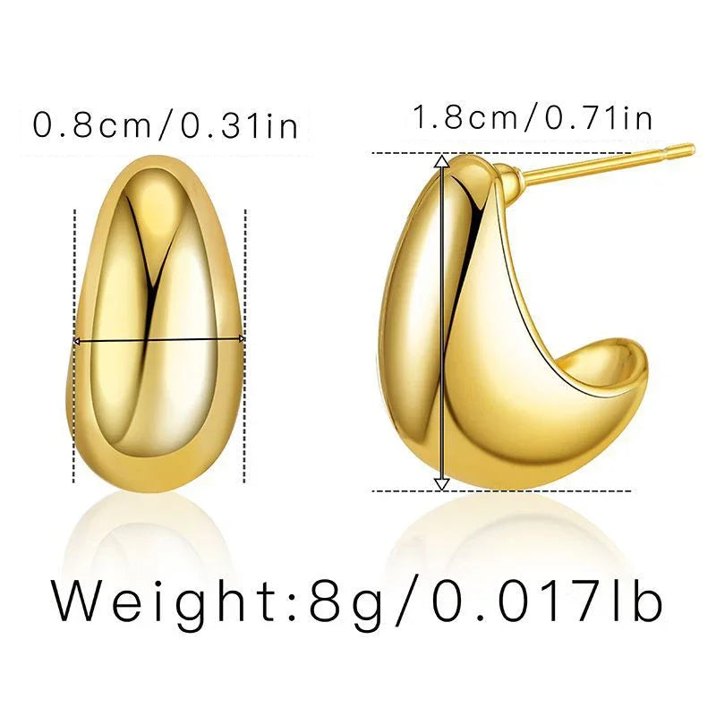 18K Gold Plated Earrings